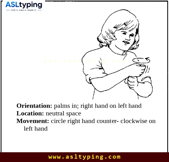 ASL sign for coffee