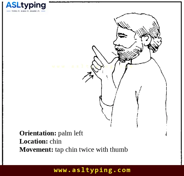 ASL sign for lunch