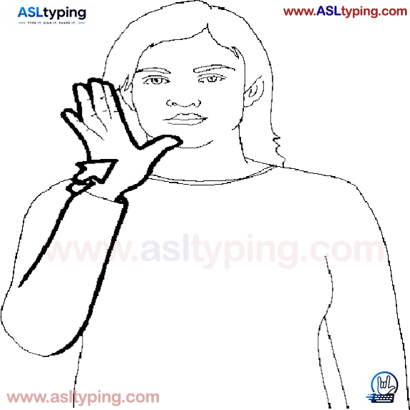 ASL sign for mother