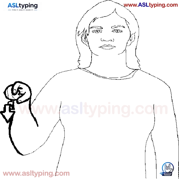 NEED in ASL picture reference