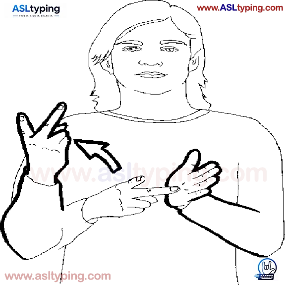 WANT in ASL picture reference