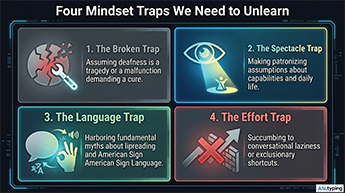 deaf culture, Deaf etiquette, workplace accessibility, ASL communication, inclusive leadership, disability inclusion, Deaf etiquette, communicating with Deaf colleagues, ASL etiquette, hearing loss workplace tips, inclusive communication.
