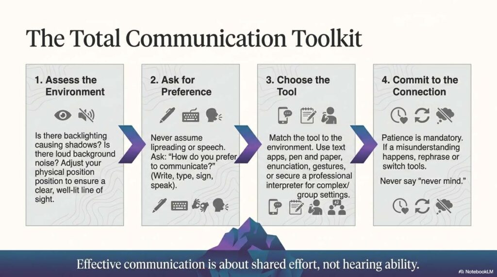 Deaf Culture, ASL Learning, Accessibility Rights, Communication Tips, Inclusion, Educational Quiz, ADA Compliance.